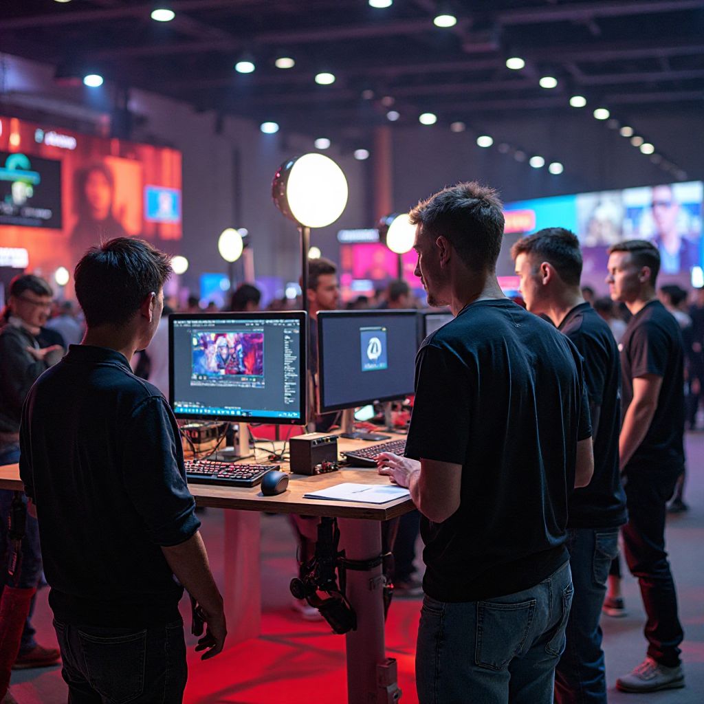 GameCon Australia event setup team preparation