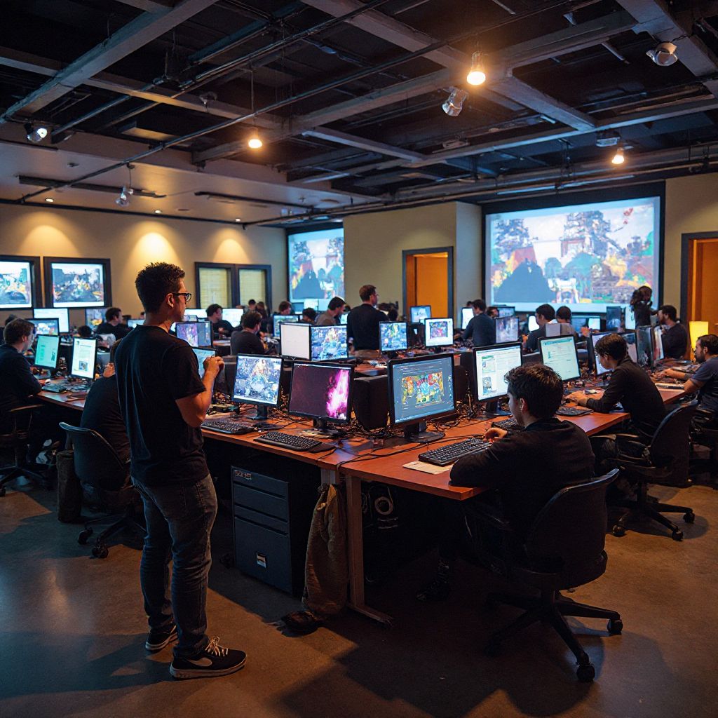 indie developer showcase booth creative displays