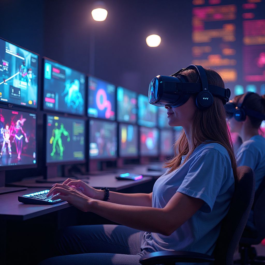 VR Gaming Experience Zone